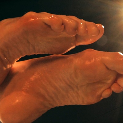 Bare foot fetish silk soles photo free